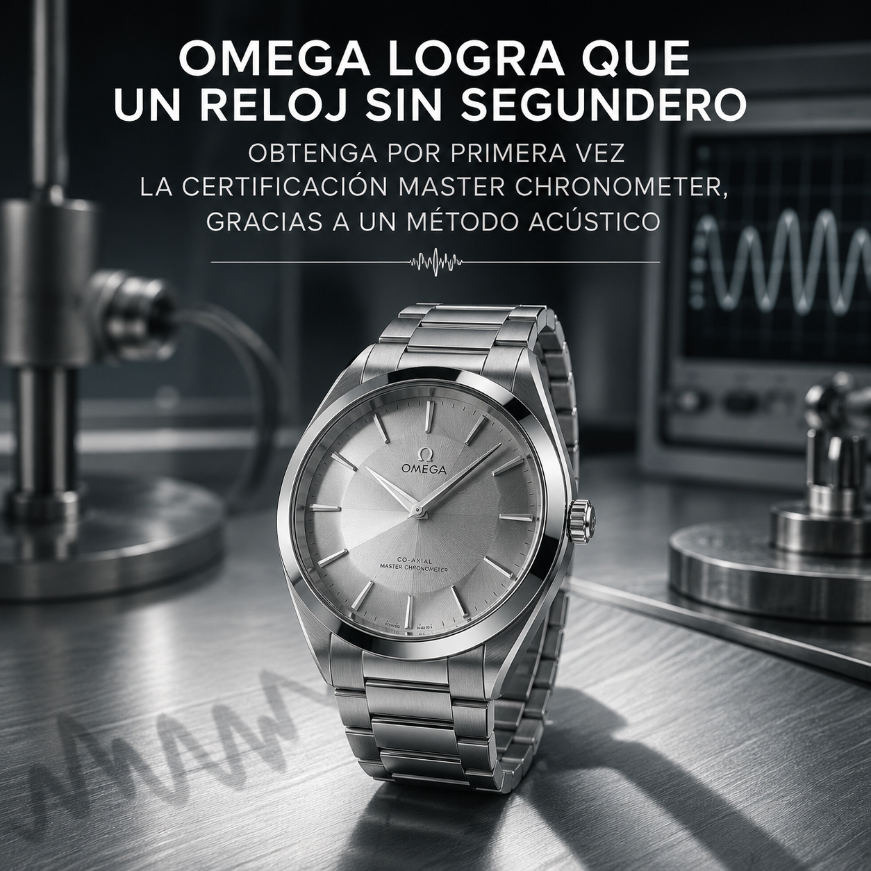 Omega Constellation Observatory con esfera facetada pie-pan, el primer reloj de dos agujas certificado Master Chronometer